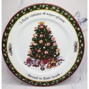 A Christmas Story International China Co Susan Winget Christmas Tree plate